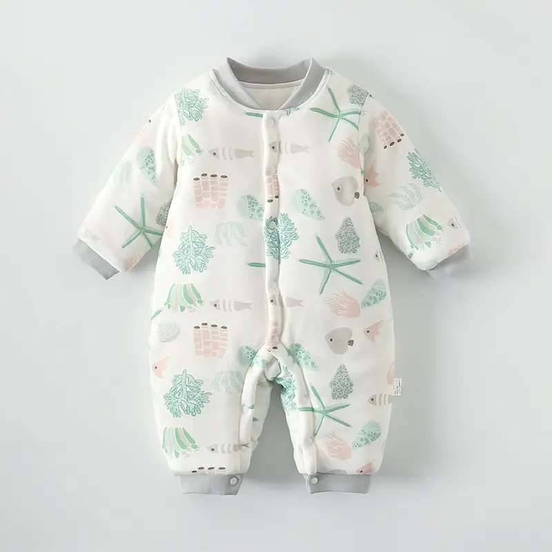 Baby Cotton Jumpsuit Winter Warm Newborn Coat - Image 5