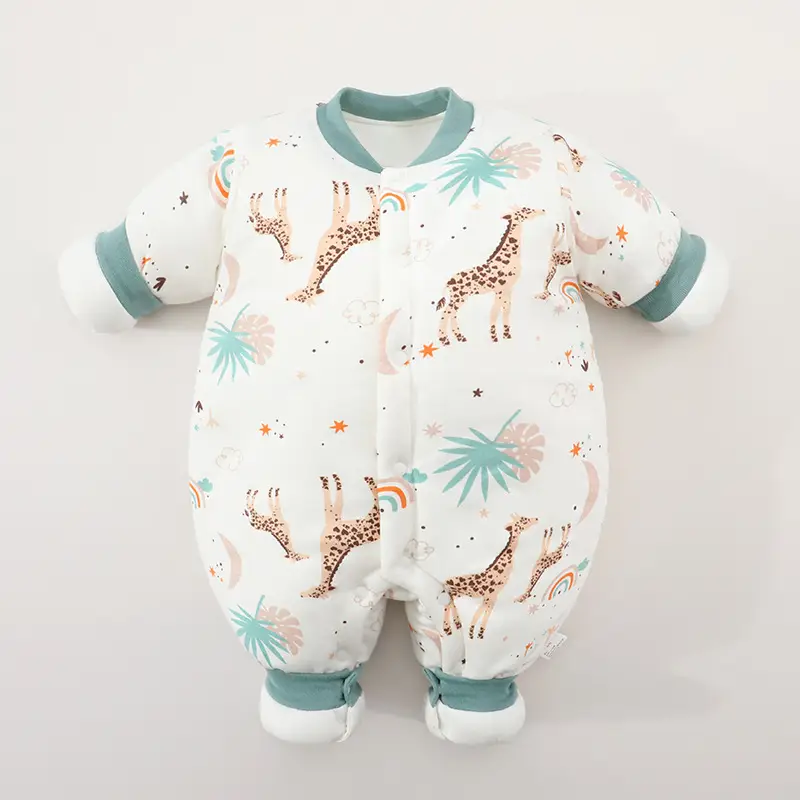 Baby Cotton Jumpsuit Winter Warm Newborn Coat - Image 2