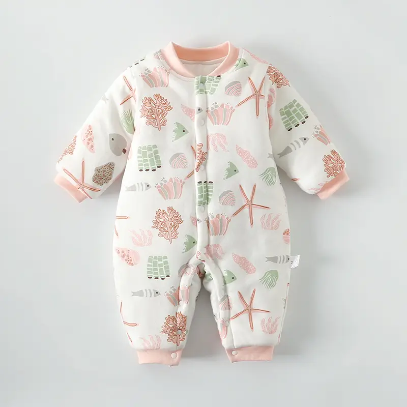 Baby Cotton Jumpsuit Winter Warm Newborn Coat - Image 3