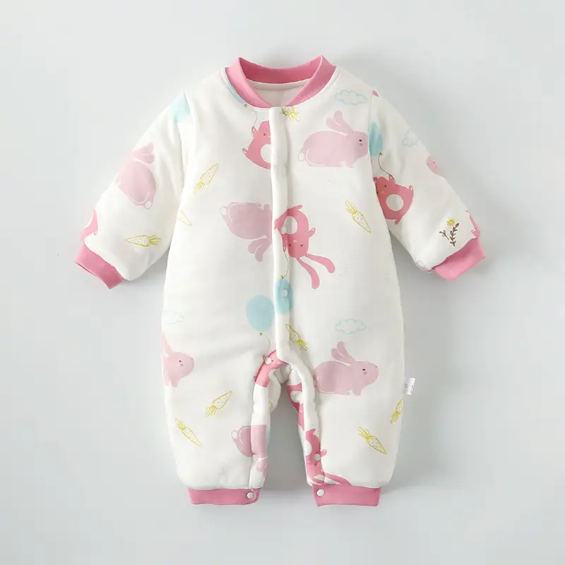Baby Cotton Jumpsuit Winter Warm Newborn Coat - Image 4