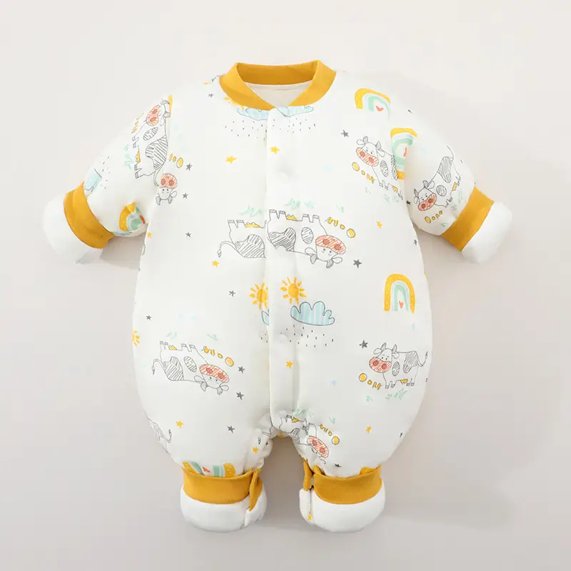 Baby Cotton Jumpsuit Winter Warm Newborn Coat - Image 6
