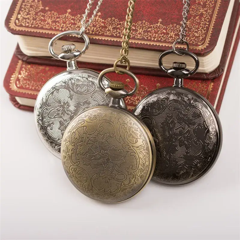 Naruto Cross Mirror Pocket Watch Necklace for Men Women — feature 10