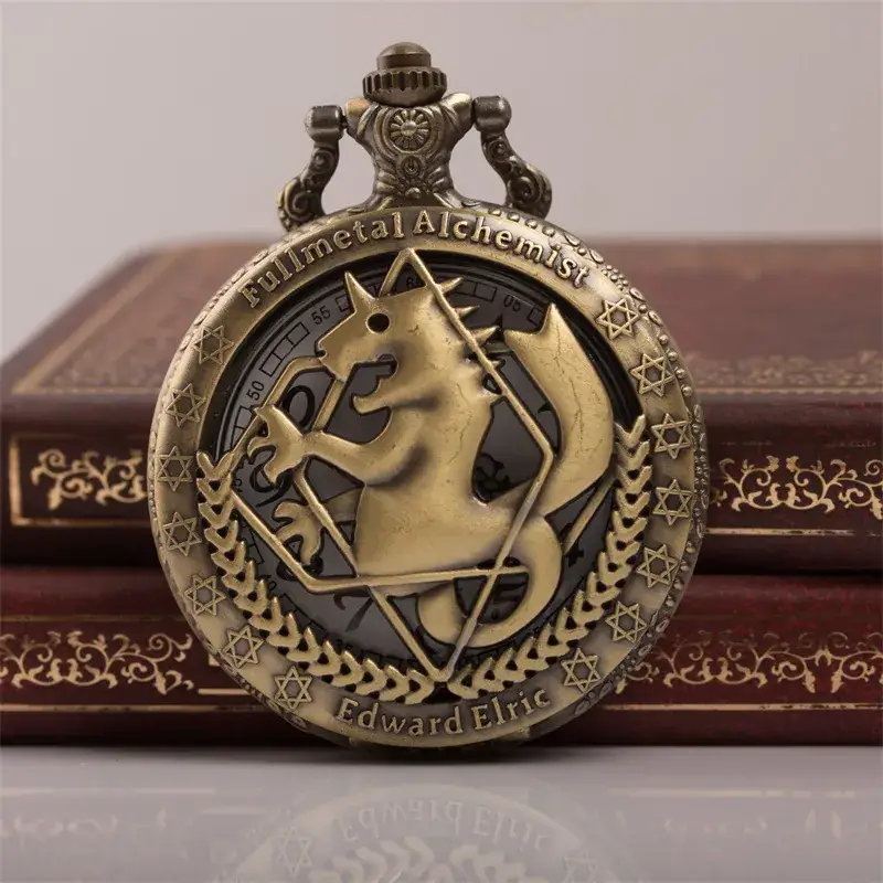 Naruto Cross Mirror Pocket Watch Necklace for Men Women — feature 14