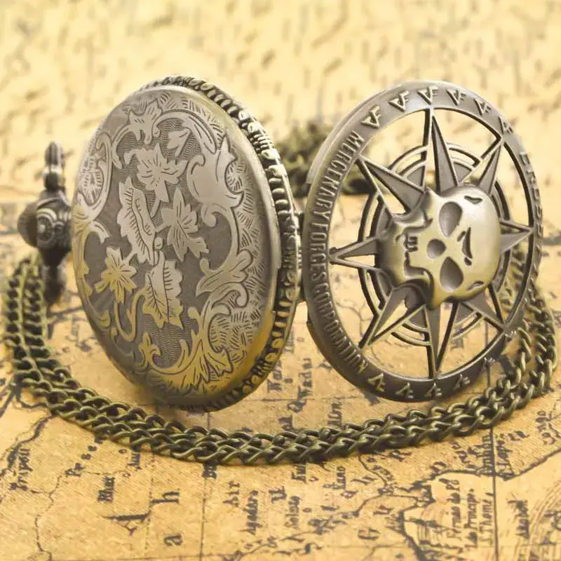 Naruto Cross Mirror Pocket Watch Necklace for Men Women — feature 7