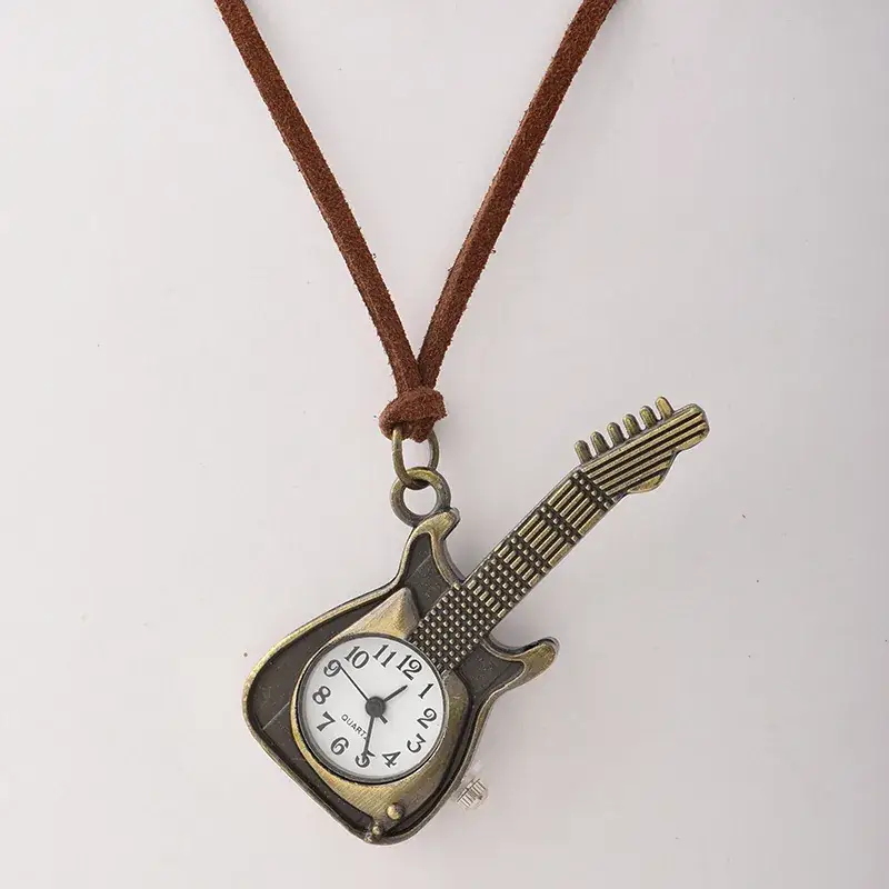 Lucky Star Pendant Antique Copper with Crystal Accents - Image 3