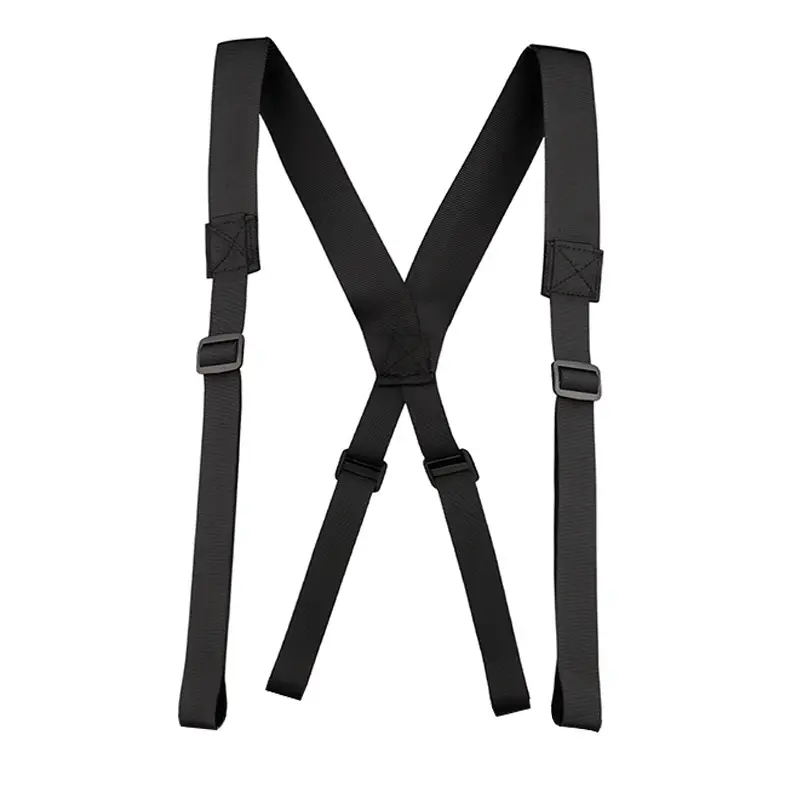 Tactical Nylon Belt Girdle Set Tan Adjustable