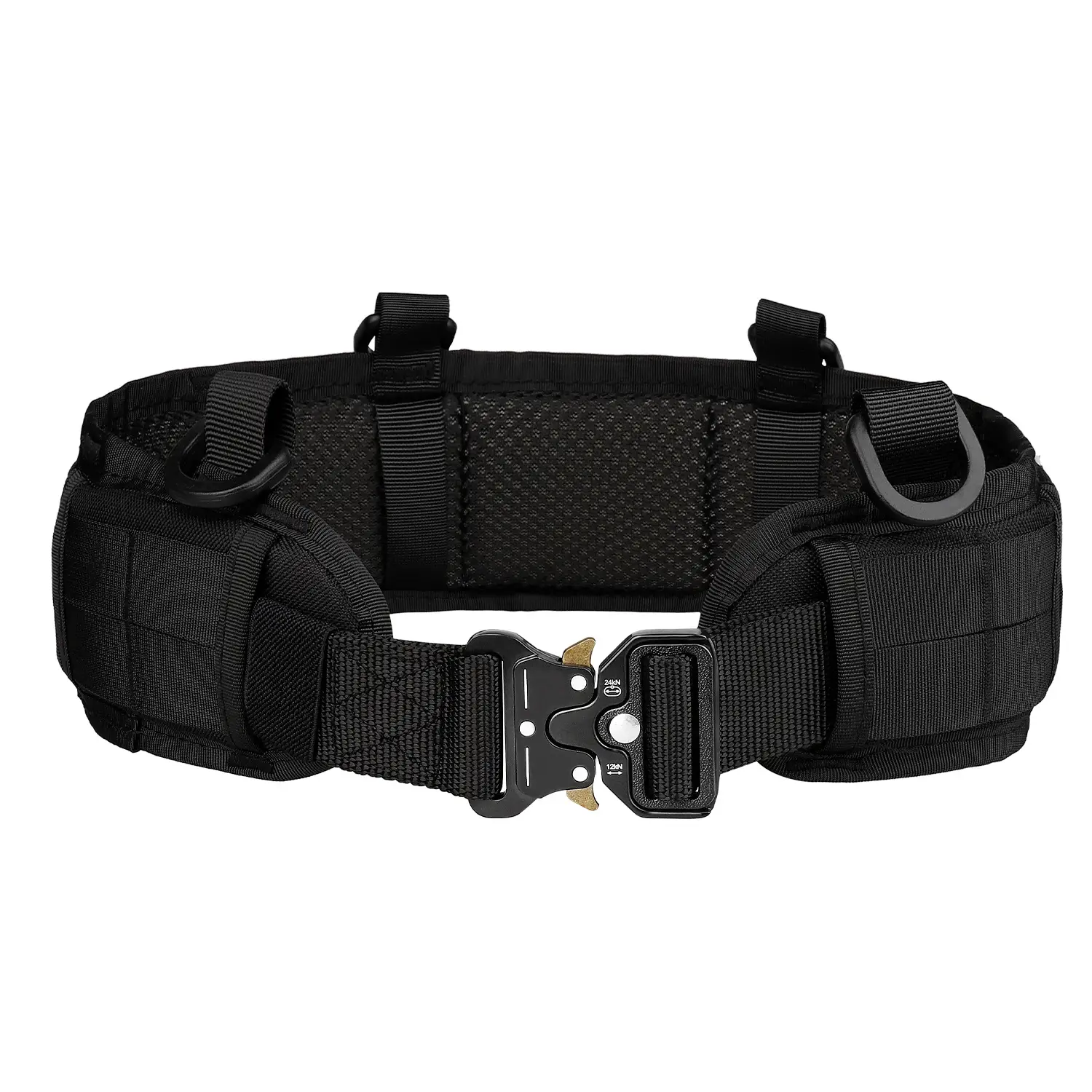 Tactical Nylon Belt Girdle Set Tan Adjustable