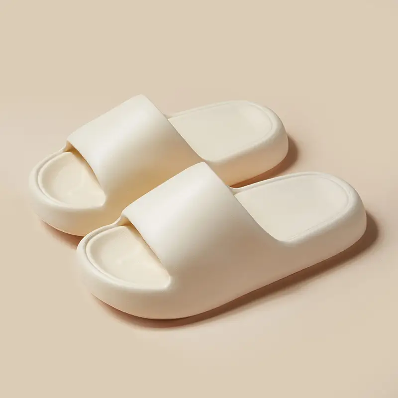 Cross-Border Foreign Trade Eva Thick-Soled Slippers for Women and Couples, Soft-Soled Bathroom Slippers for Men, Non-Slip, Wholesale