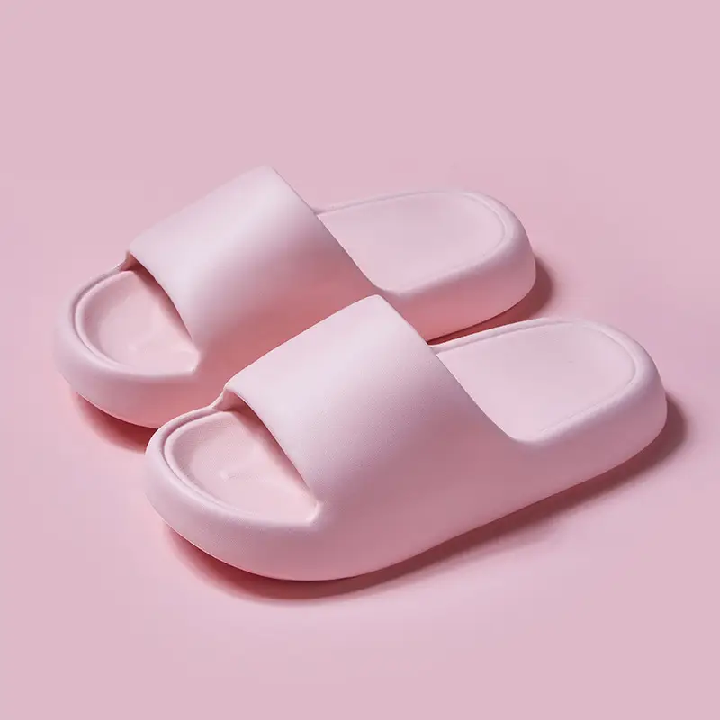 Cross-Border Foreign Trade Eva Thick-Soled Slippers for Women and Couples, Soft-Soled Bathroom Slippers for Men, Non-Slip, Wholesale