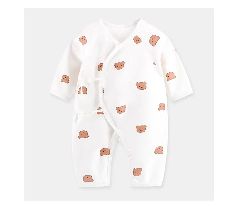Newborn Pure Cotton Bodysuit with Butterfly Design — feature 12