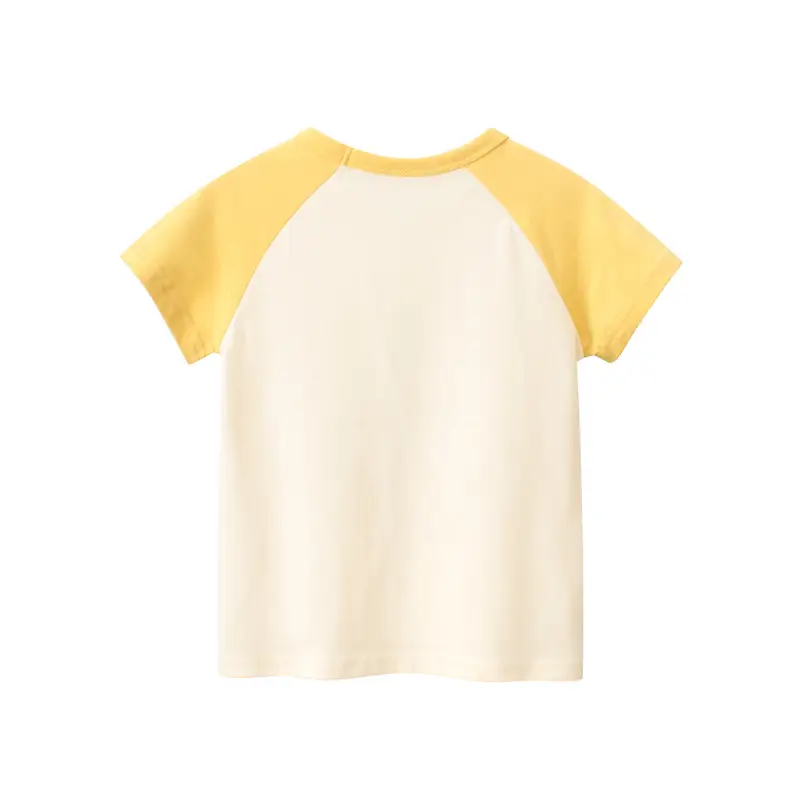 Korean Kids Bear T-Shirt Summer Short Sleeve - Image 5
