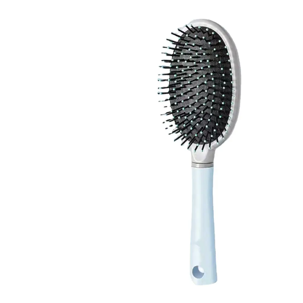 Women's Anti-Static Hair Comb with Ribs & Cushion Design