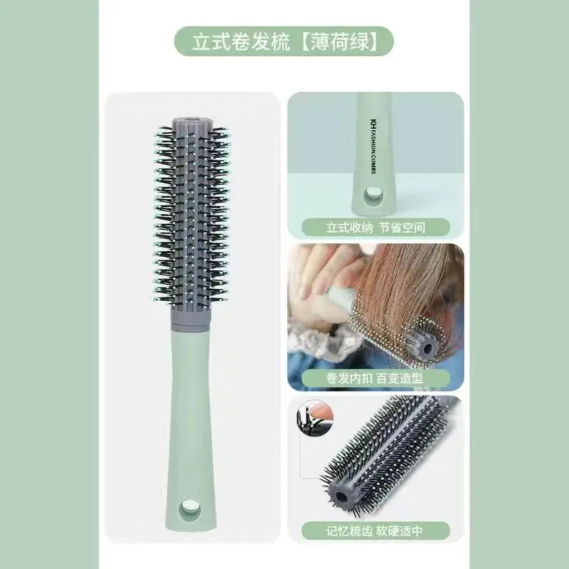 6H Hair Comb-Green