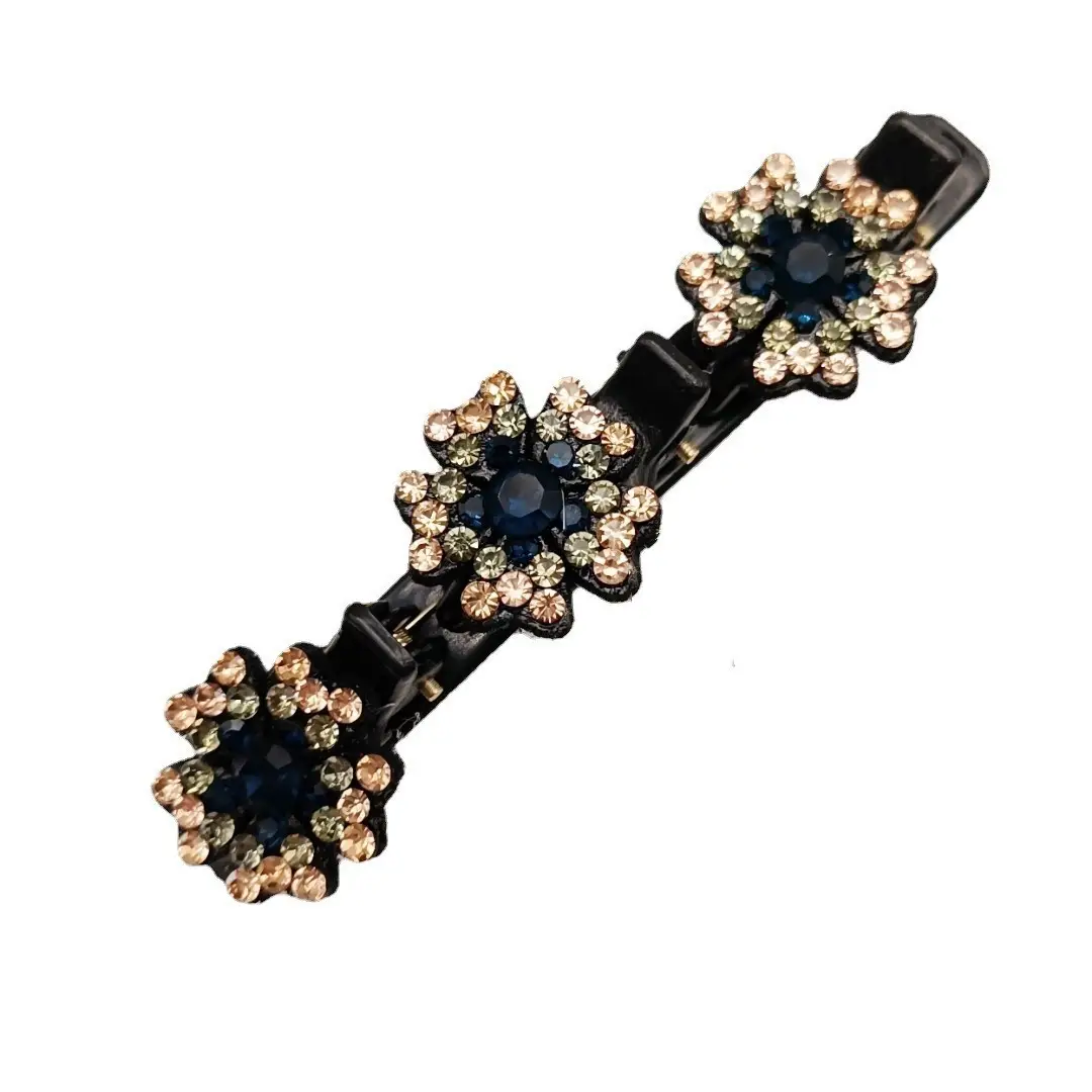 Floral Duckbill Hair Clip for Women Summer Braided Hairpin - Image 13