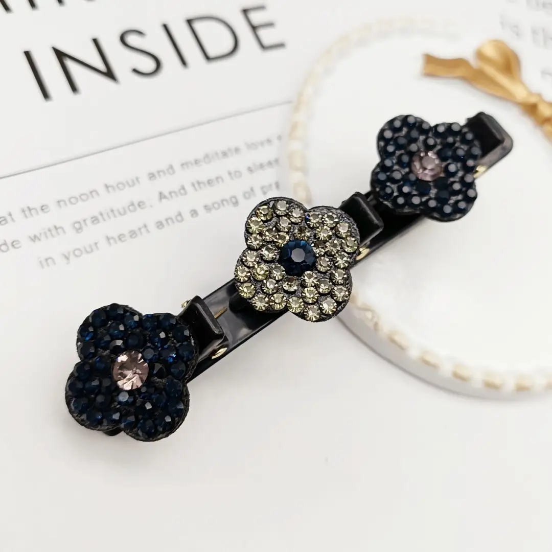 Floral Duckbill Hair Clip for Women Summer Braided Hairpin - Image 6
