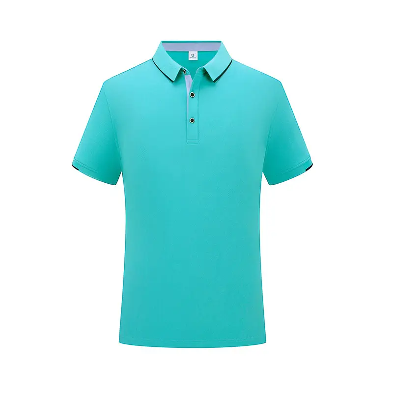Summer Ice Silk Polo T-Shirts 40 Pcs Custom Embroidered - Image 5