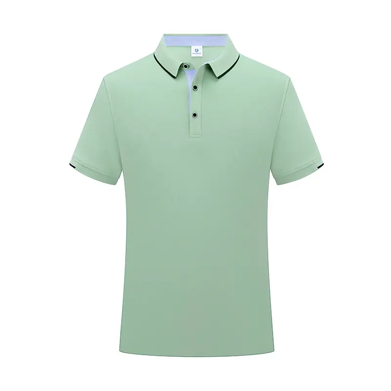 Summer Ice Silk Polo T-Shirts 40 Pcs Custom Embroidered - Image 7
