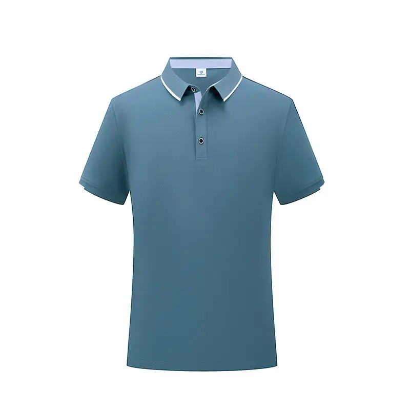 Summer Ice Silk Polo T-Shirts 40 Pcs Custom Embroidered - Image 8