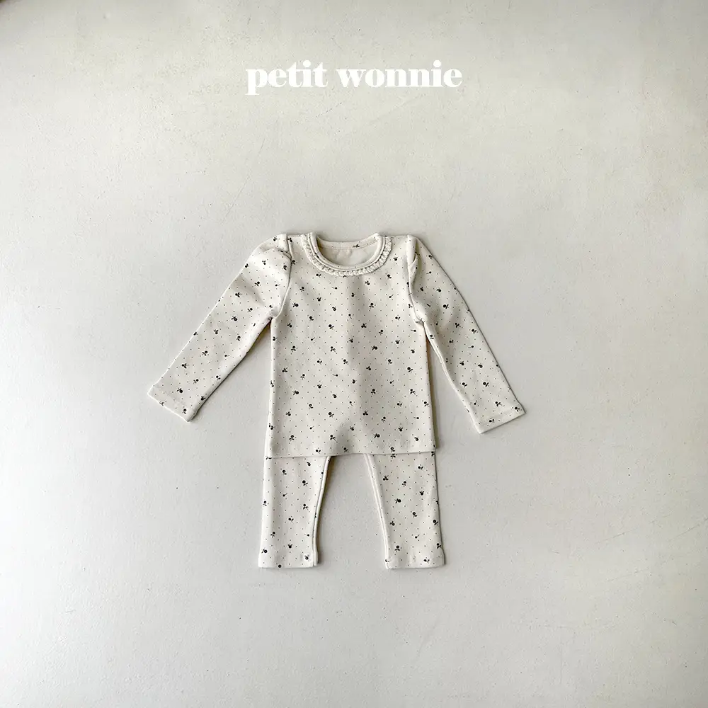 Cute Lace Baby Suit for Newborns Pure Cotton Printed
