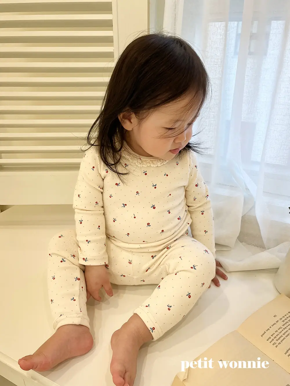 Cute Lace Baby Suit for Newborns Pure Cotton Printed