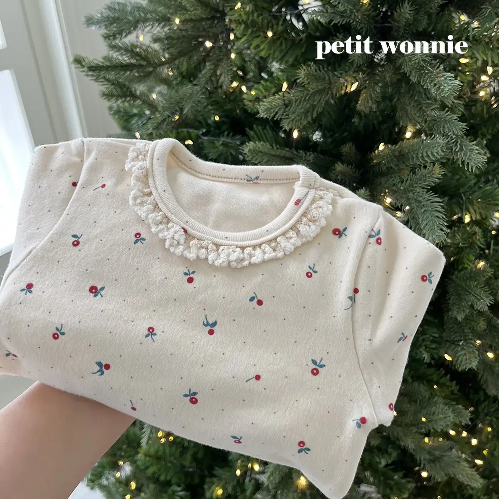 Cute Lace Baby Suit for Newborns Pure Cotton Printed — feature 19