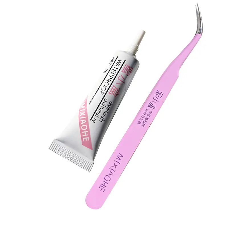 Eagle Beak False Eyelash Tweezers Gold Feather Clip - Image 7