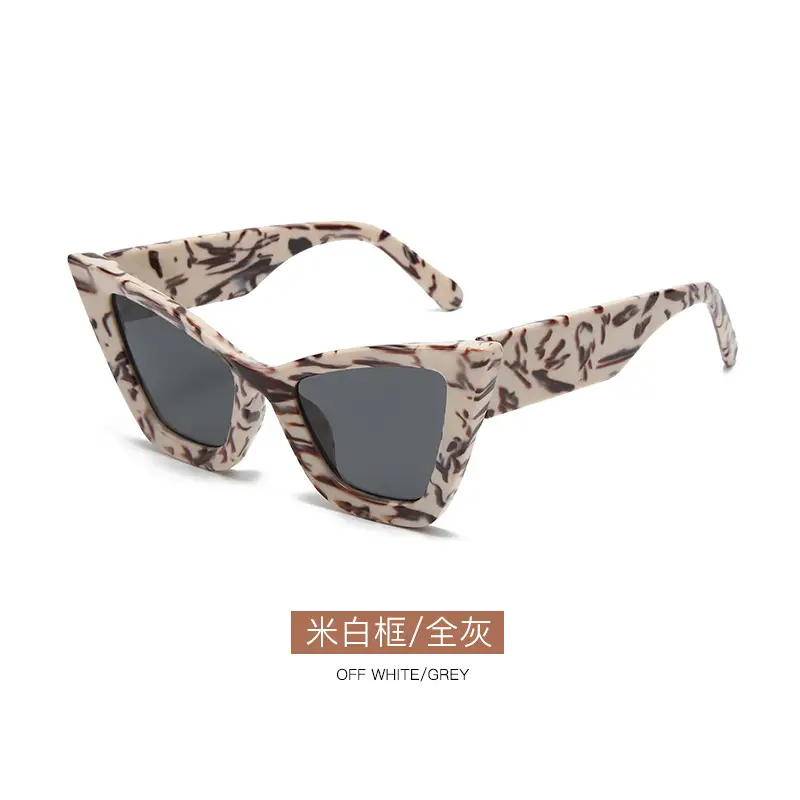 Factory Direct Retro Cat Eye Sunglasses Black Anti-Glare Driving