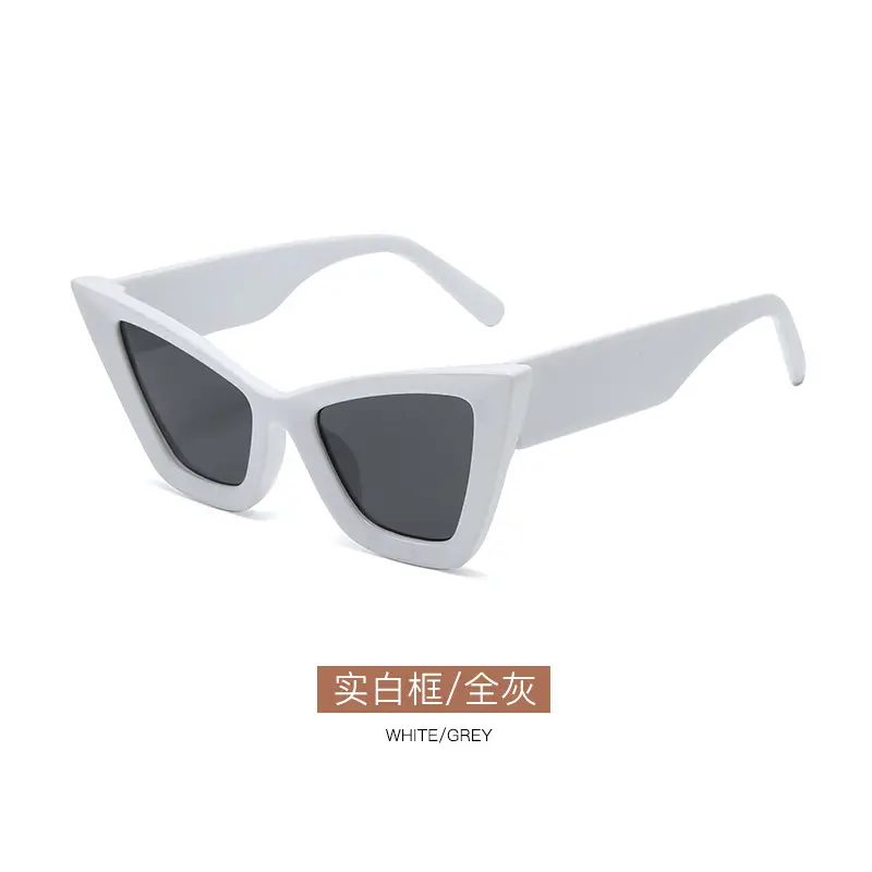 Factory Direct Retro Cat Eye Sunglasses Black Anti-Glare Driving