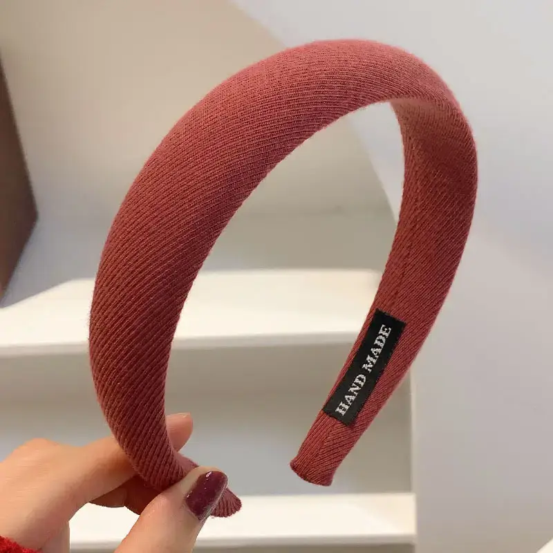 Autumn Winter Red Knitted Headband for Women 2022 - Image 15