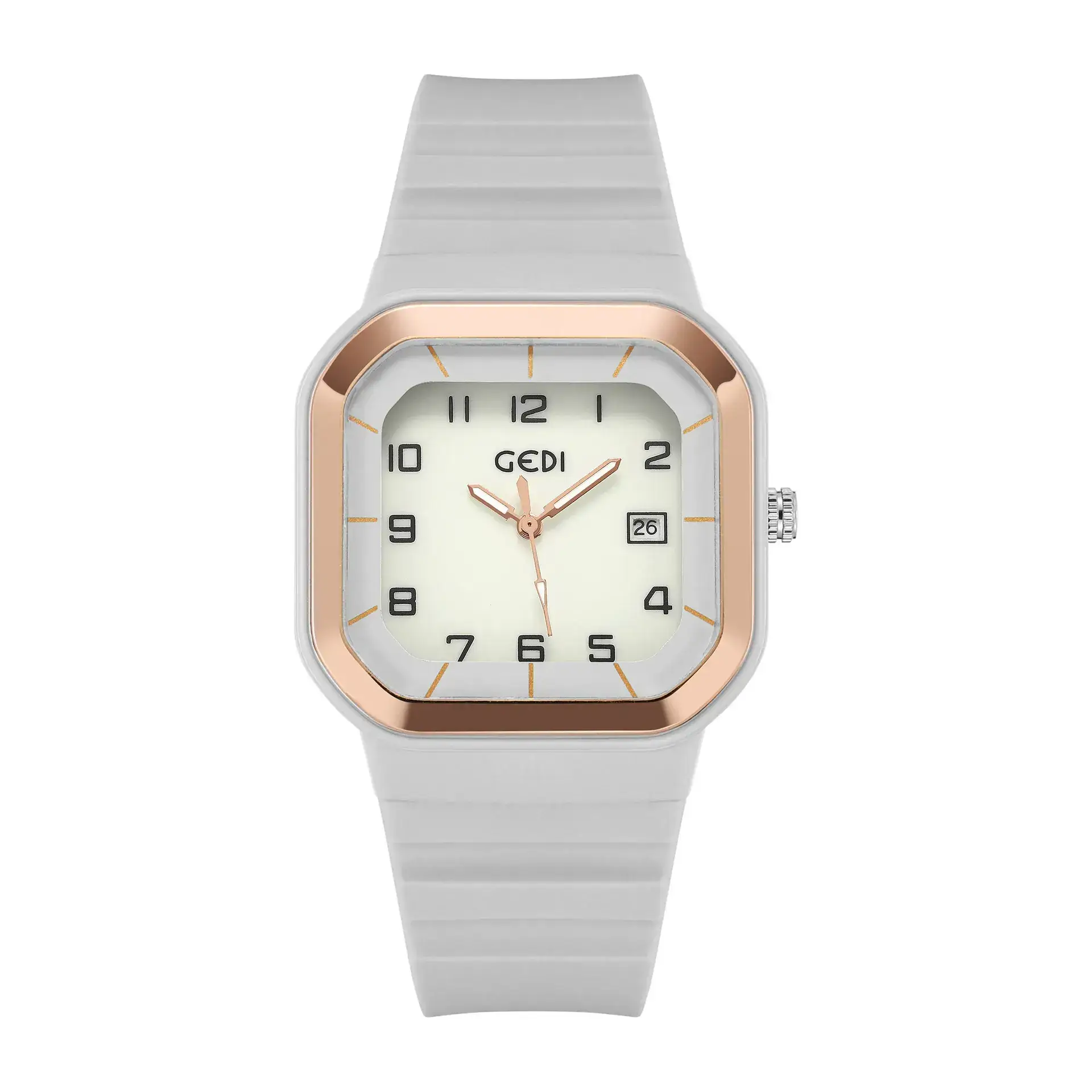 Square Luminous Quartz Watch for Students - Image 4