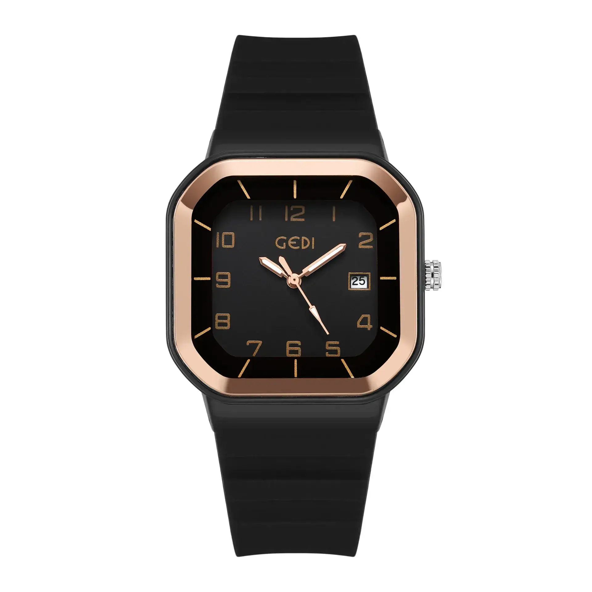 Square Luminous Quartz Watch for Students - Image 6