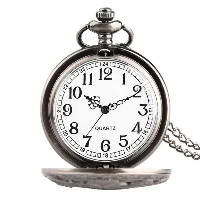 Antique Octopus Steampunk Pocket Watch Necklace Black — feature 6