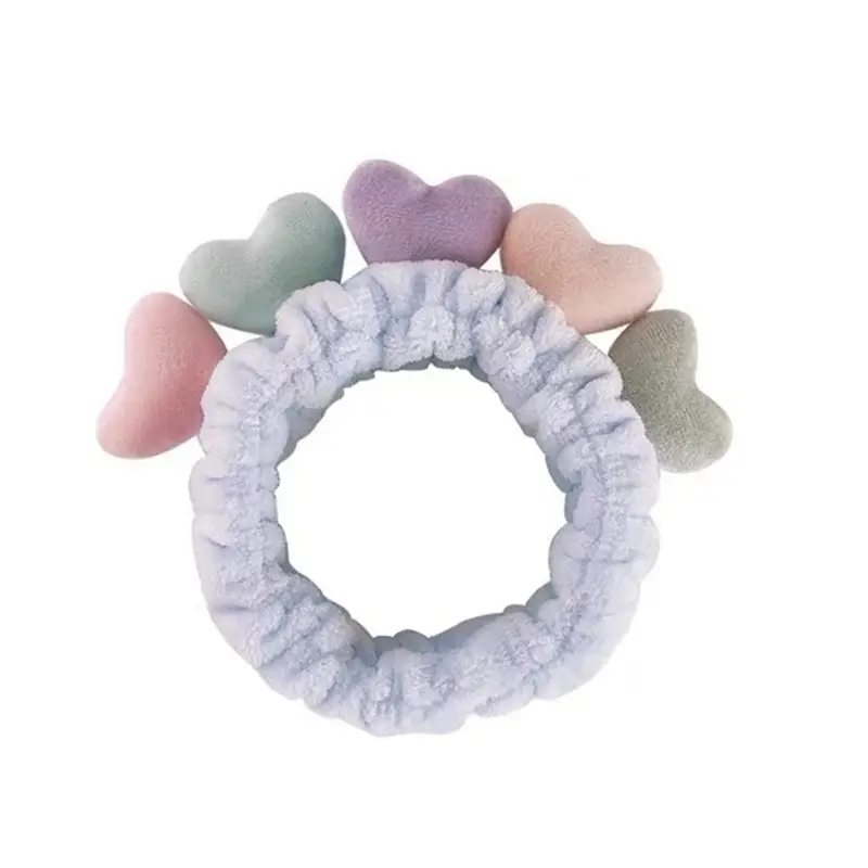 Cute Love Face Wash Headband for Women - Image 12