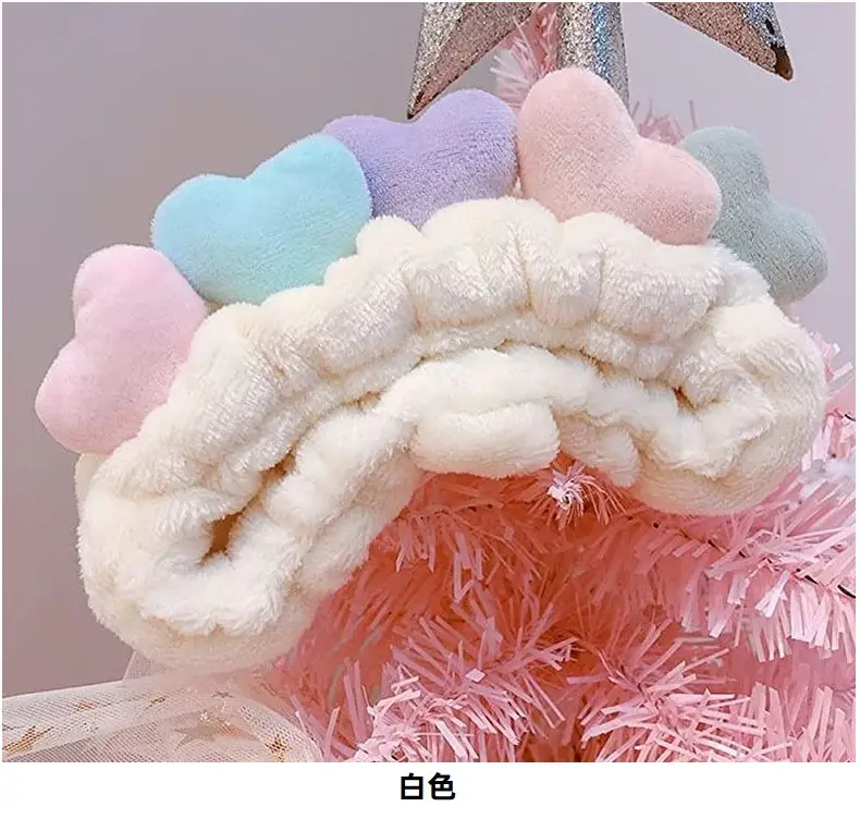 Cute Love Face Wash Headband for Women — feature 15