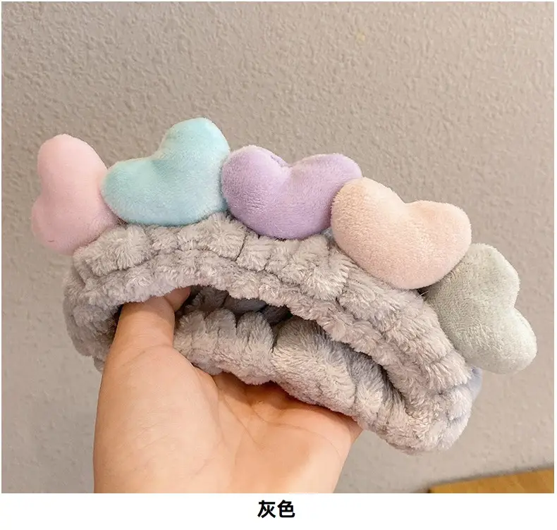 Cute Love Face Wash Headband for Women — feature 20