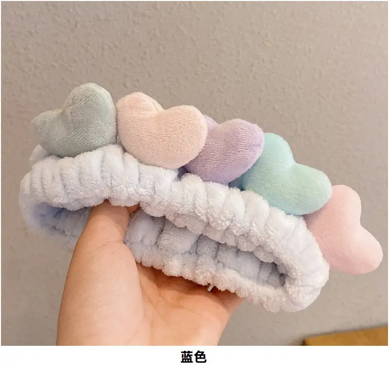 Cute Love Face Wash Headband for Women — feature 21