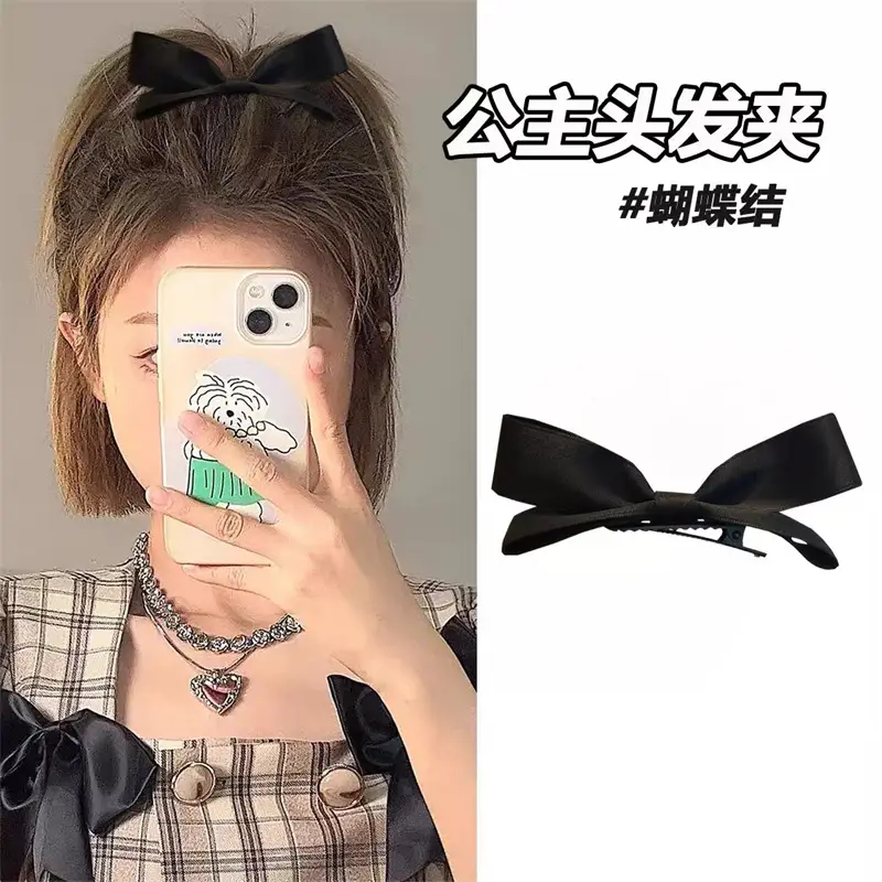 Girls 3D Bow Hairpin with Small Ears Clip - Image 9