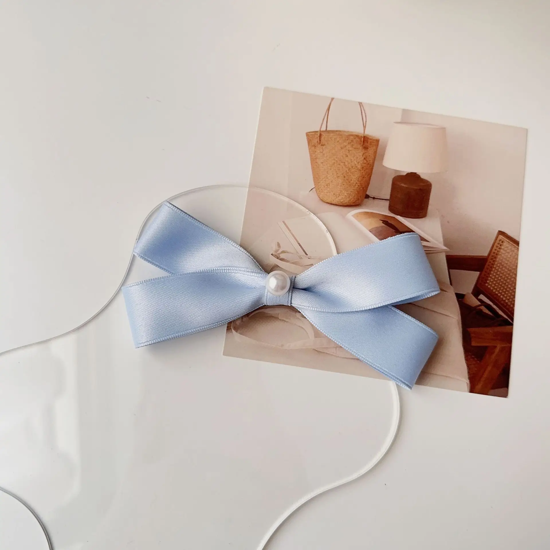 Girls 3D Bow Hairpin with Small Ears Clip - Image 4
