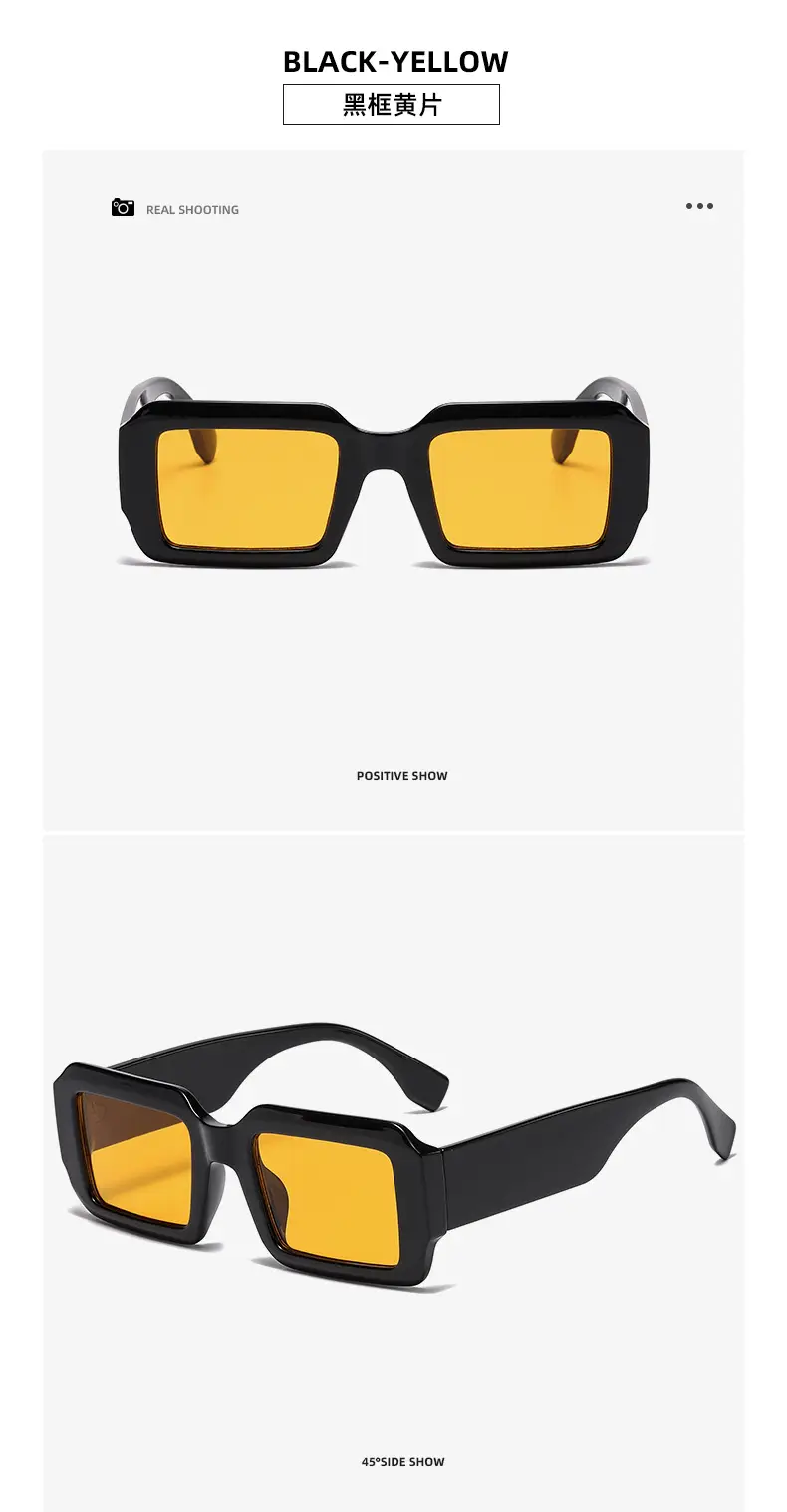 Men Black Yellow Sunglasses 2023 Hot Selling — feature 19