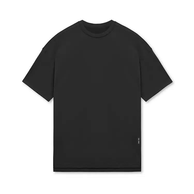 Men Loose Fit Grey T-Shirt Short Sleeve — feature 23