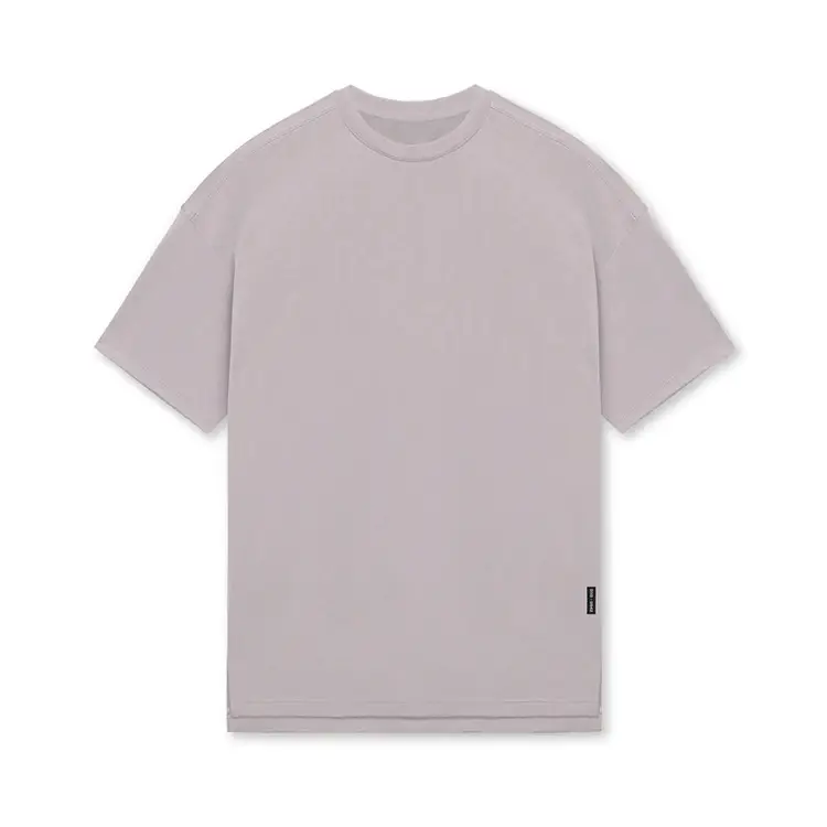 Men Loose Fit Grey T-Shirt Short Sleeve — feature 27