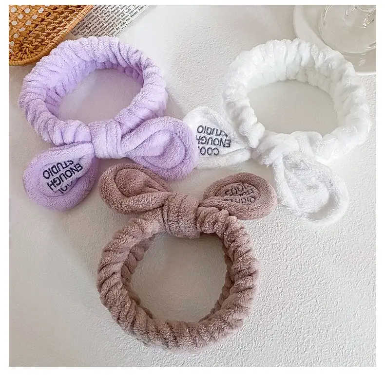 New Letter Embroidered Bow Headbands for Women — feature 10