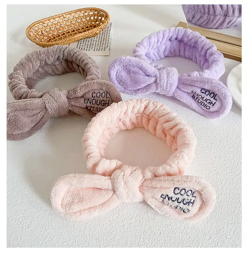 New Letter Embroidered Bow Headbands for Women — feature 11