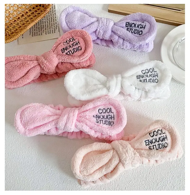 New Letter Embroidered Bow Headbands for Women — feature 12