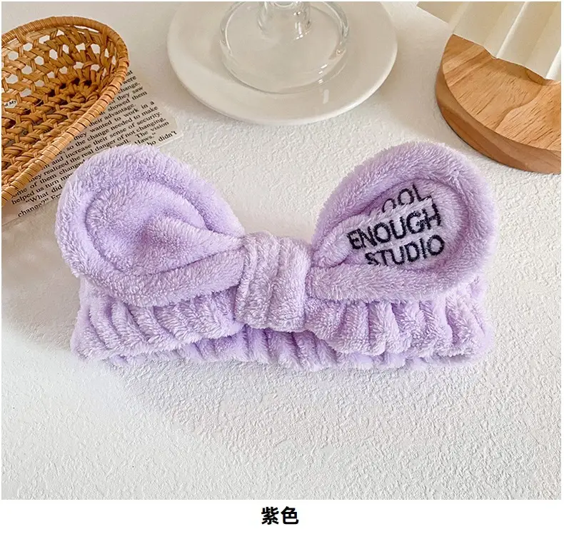 New Letter Embroidered Bow Headbands for Women — feature 22