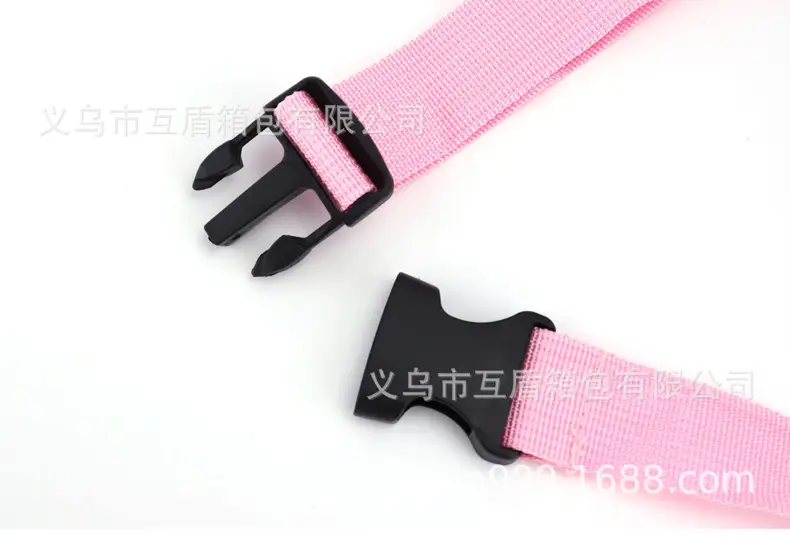 Pink Mesh Crossbody Bag with Zipper Storage Mobile Phone Bag — feature 21