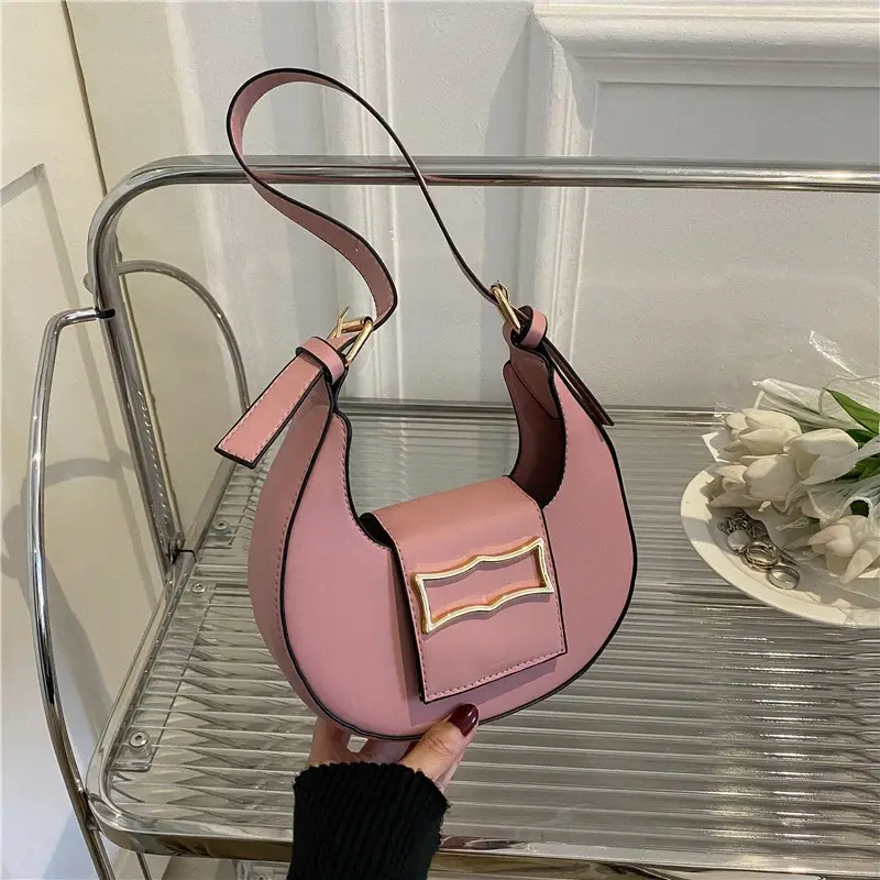 Black Fashionable Shoulder Bag for Women 2022 - Image 7