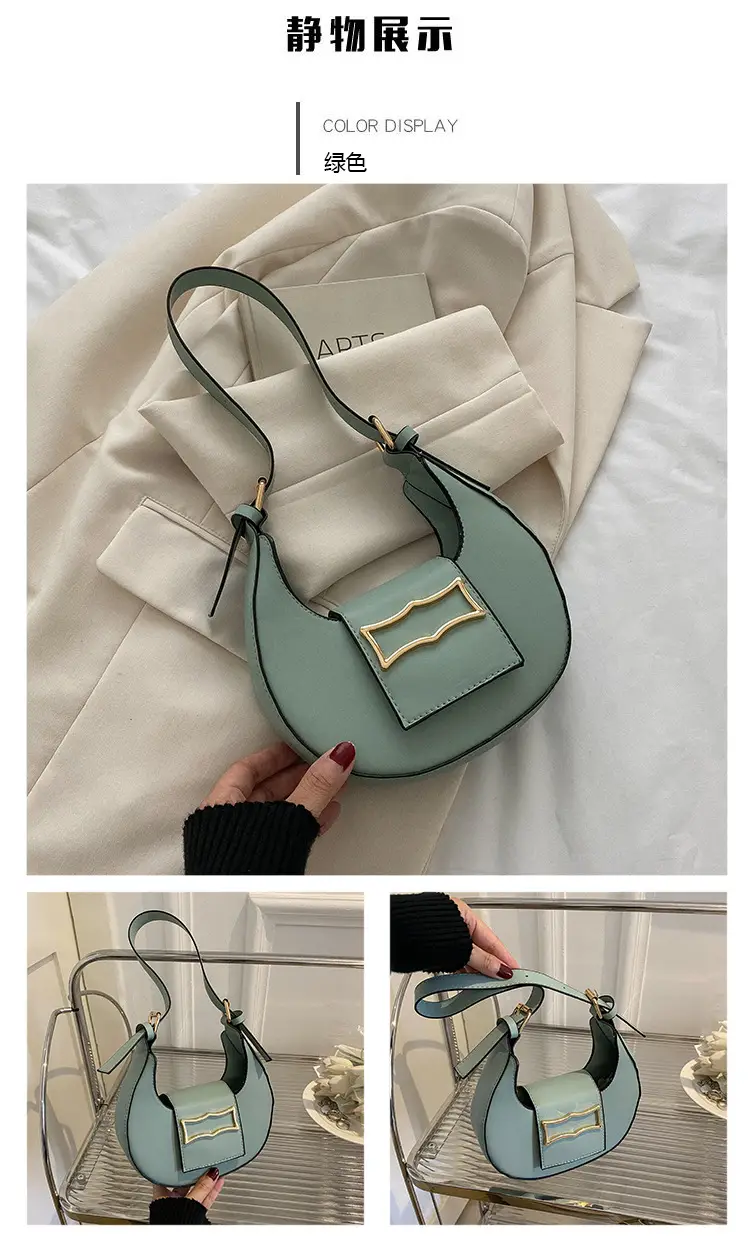 Black Fashionable Shoulder Bag for Women 2022 — feature 11