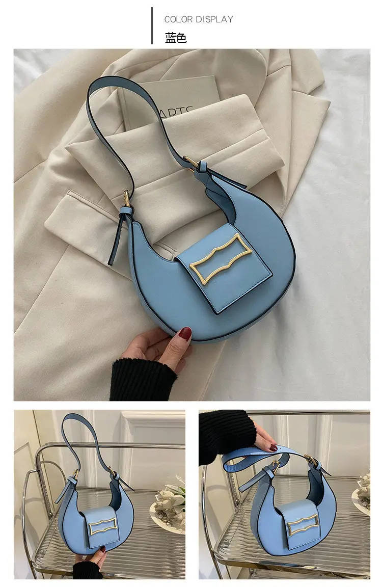 Black Fashionable Shoulder Bag for Women 2022 — feature 18