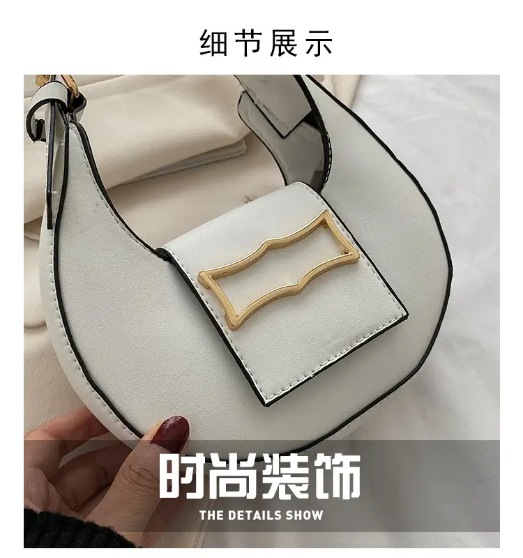 Black Fashionable Shoulder Bag for Women 2022 — feature 7